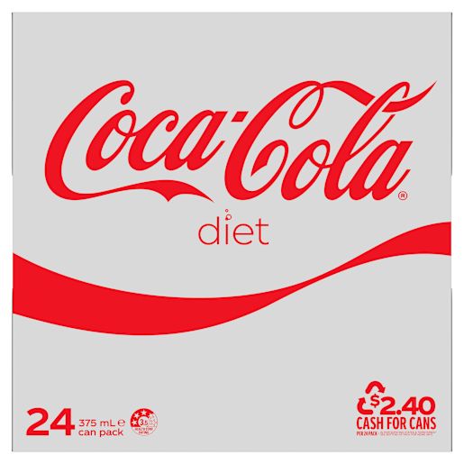 DIET SOFT DRINK 24 PACK 24X375M