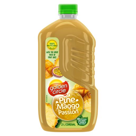 PINEAPPLE & MANGO CORDIAL 2L