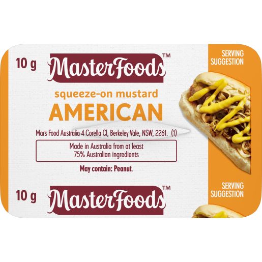 AMERICAN MUSTARD SQUEEZE 10GM