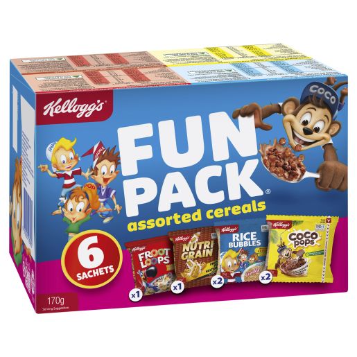 FUN PACK 6 PACK 170GM