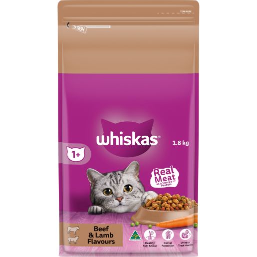 BEEF & LAMB ADULT CAT FOOD 1.8KG