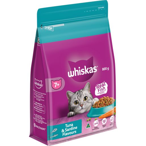 TUNA & SARDINE ADULT 7+ CAT FOOD 800GM