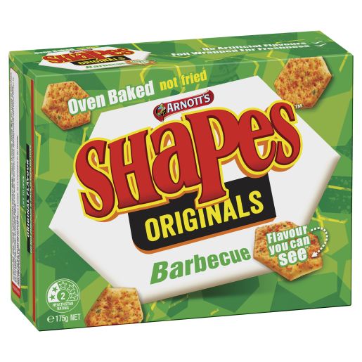 ORIGINAL BBQ SNACKS SHAPES 175GM