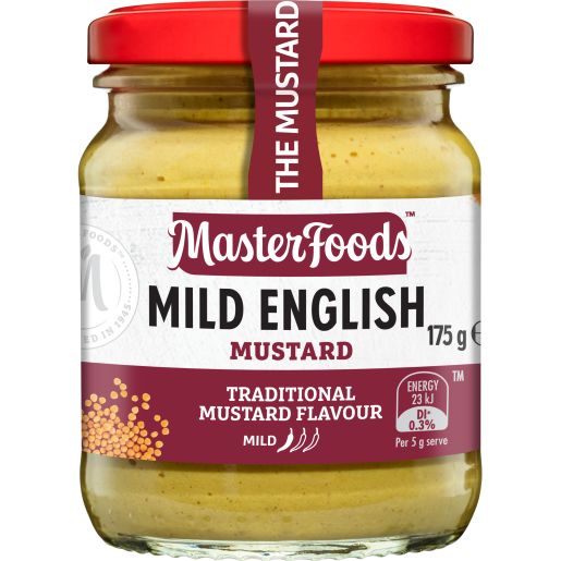 MILD ENGLISH MUSTARD 175GM