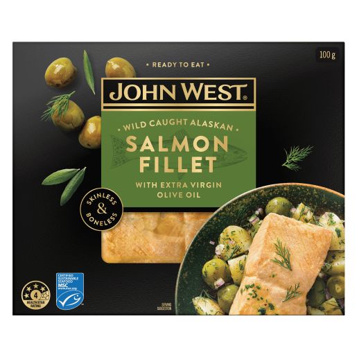 EXTRA VIRGIN LIVE OIL SALMON FILLET 100GM