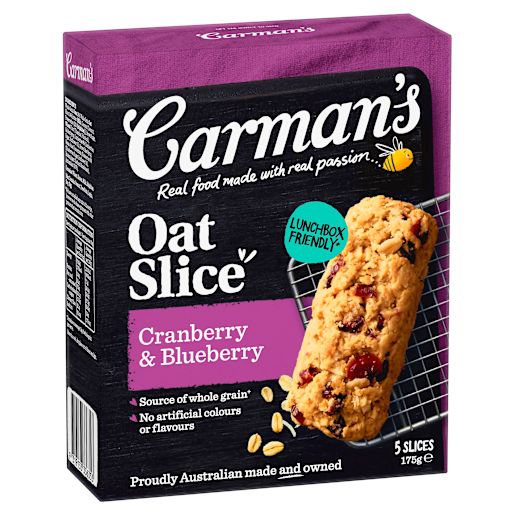 BERRY OAT SLICE 175GM