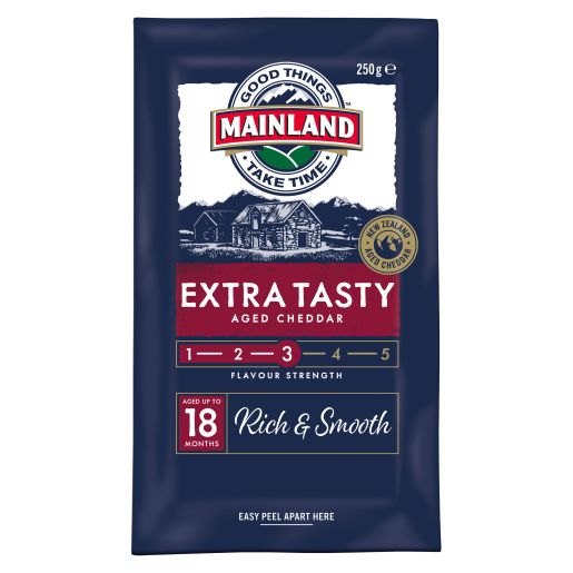 CHEESE EXTRA TASTY 250GM