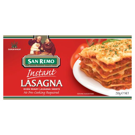 INSTANT LASAGNA 250GM