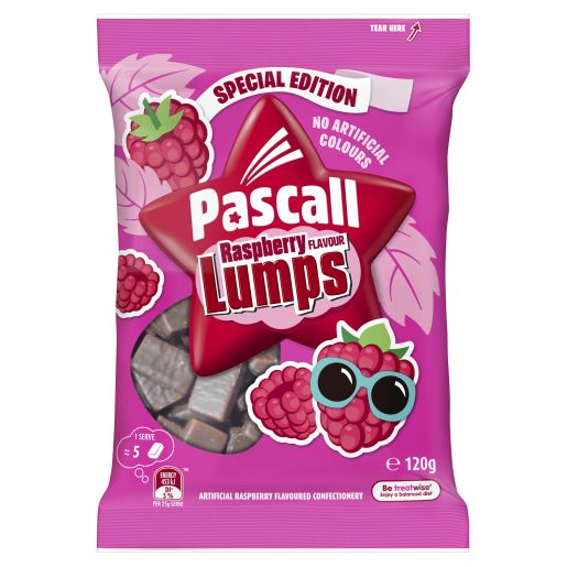 RASPBERRY LUMPS 120GM