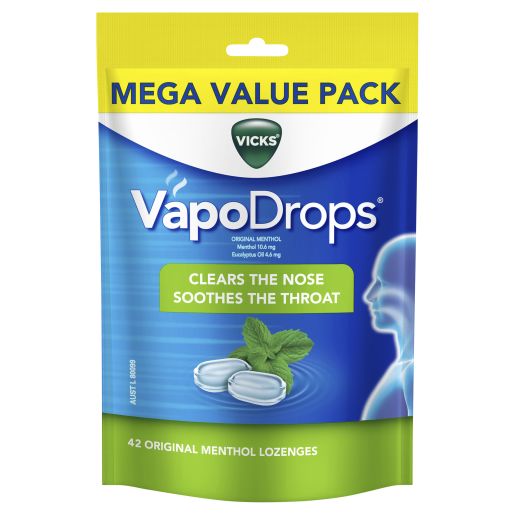 ORIGINAL MENTHOL VAPODROPS 42S