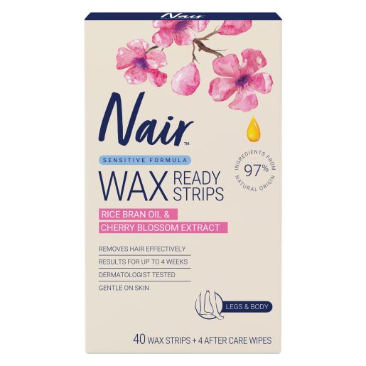 LARGE SENSITIVE WAX STRIPS 40S