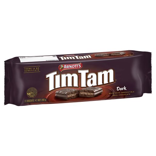 BISCUITS CHOCOLATE TIM TAM CHOCOLATE CLASSIC DARK 200GM