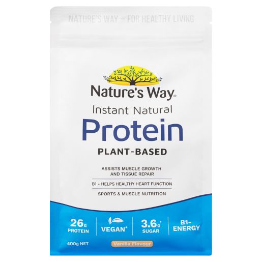 VANILLA INSTANT NATURAL PROTEIN 400GM