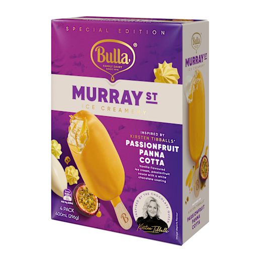 MURRAY STREET PASSIONFRUIT PANNA COTTA ICE CREAM 4S