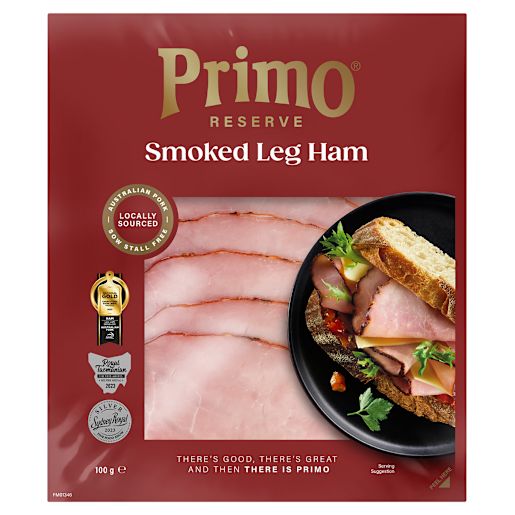 SMOKED RESERVE LEG HAM 100GM