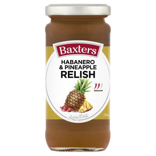 HABANERO & PINEAPPLE RELISH 235GM