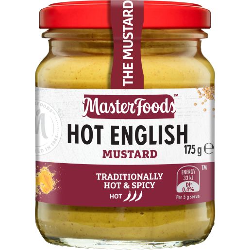 HOT ENGLISH MUSTARD 175GM