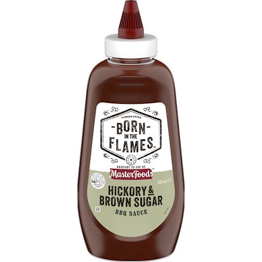 HICKORY & BROWN SUGAR BARBECUE SAUCE 500ML