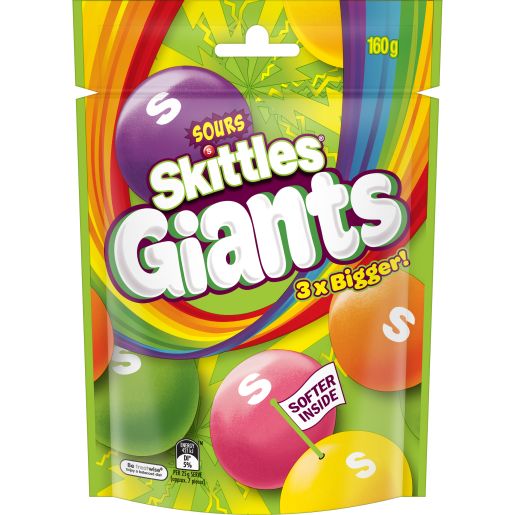 GIANTS SOURS 160GM