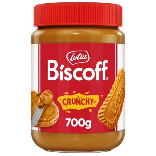 CRUNCHY BISCOFF BISCUIT SPREAD 700GM