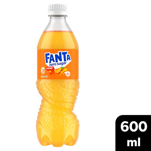 NO SUGAR FANTA ORANGE 600ML