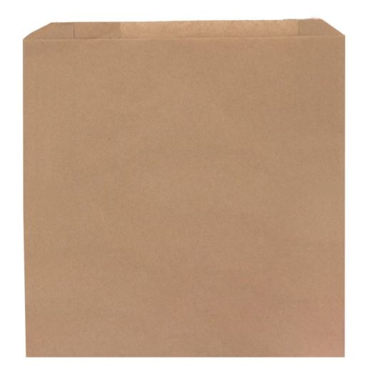 BROWN PLAIN PAPER BAG 185X165 1000S