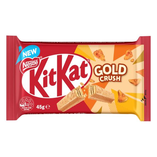 KIT KAT GOLD CRUSH CHOCOLATE 45GM