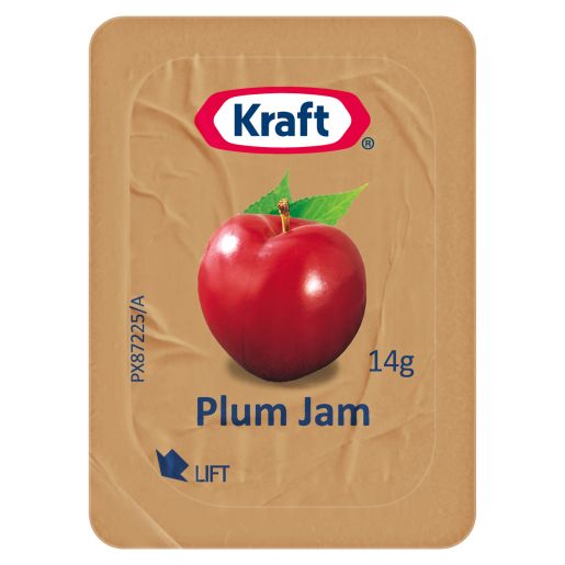 PLUM JAM PORTIONS 75X14GM