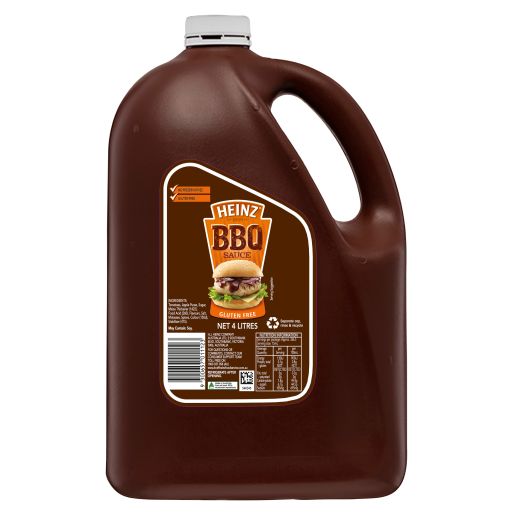 GLUTEN FREE BBQ SAUCE 4L