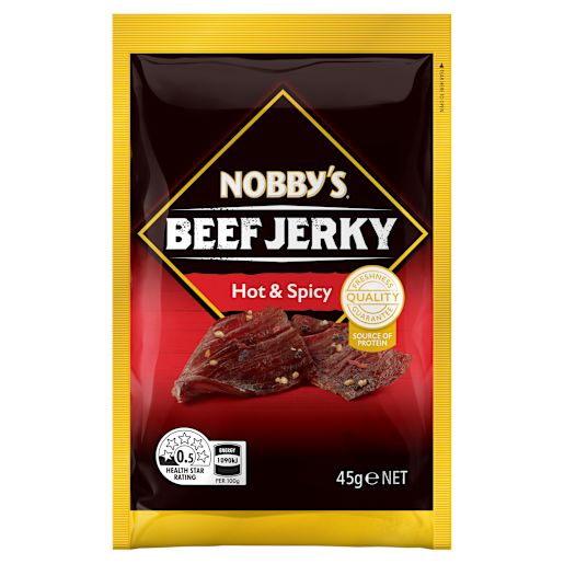 HOT & SPICY BEEF JERKY 45GM