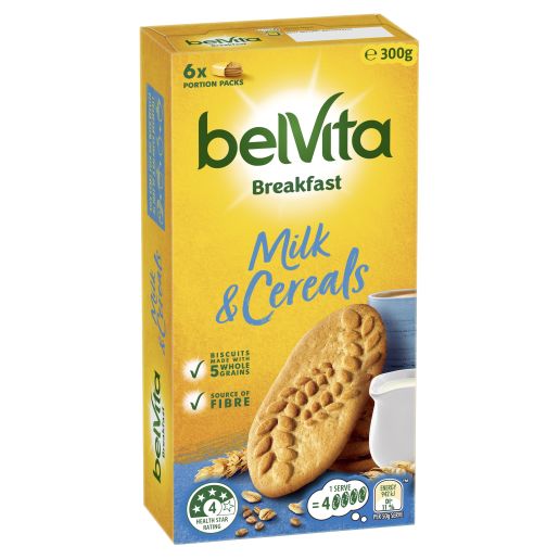 MILK & CEREAL BISCUITS 300GM