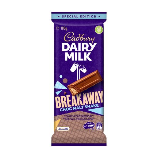 BREAKAWAY CHOC MALT 180GM