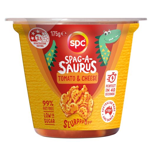 TOMATO & CHEESE SPAGASAURUS 175GM