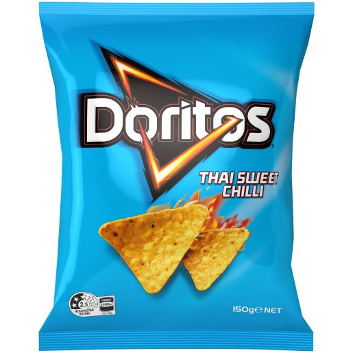 THAI SWEET CHILI CORN CHIPS 150GM