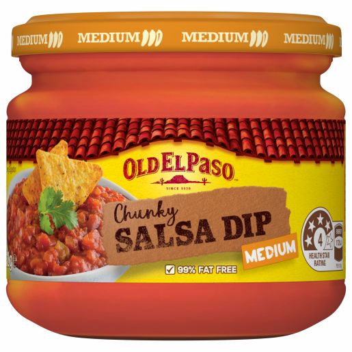 MEDIUM CHUNKY SALSA DIP 312GM