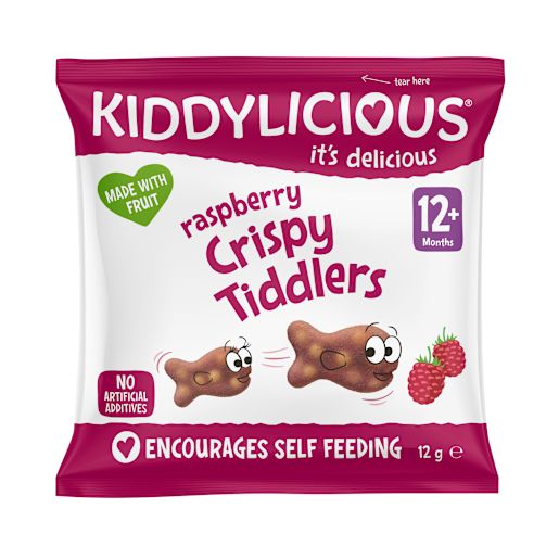 RAPSBERRY CRISPIE TIDDLERS 12GM