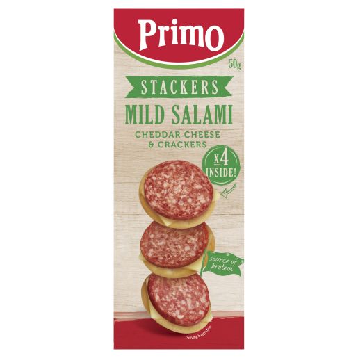 MILD SALAMI STACKERS 50GM