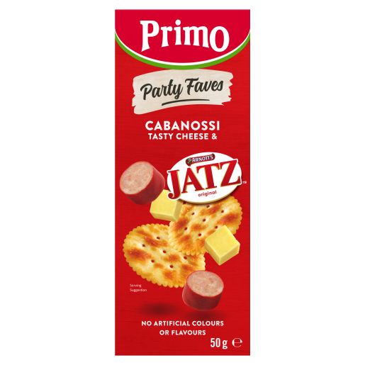 CABANOSSI, JATZ & TASTY CHEESE CUBES TRIOS 50GM