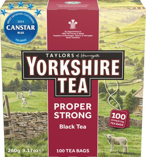 YORKSHIRE STRONG TEA BAGS 100S