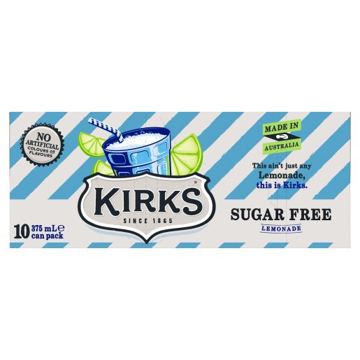 SUGAR FREE LEMONADE 10X375M