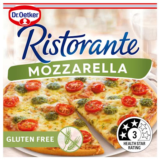 GLUTEN FREE MOZZARELLA PIZZA 370GM