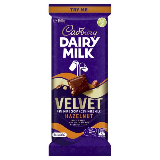 HAZELNUT CHOCOLATE VELVET 150GM