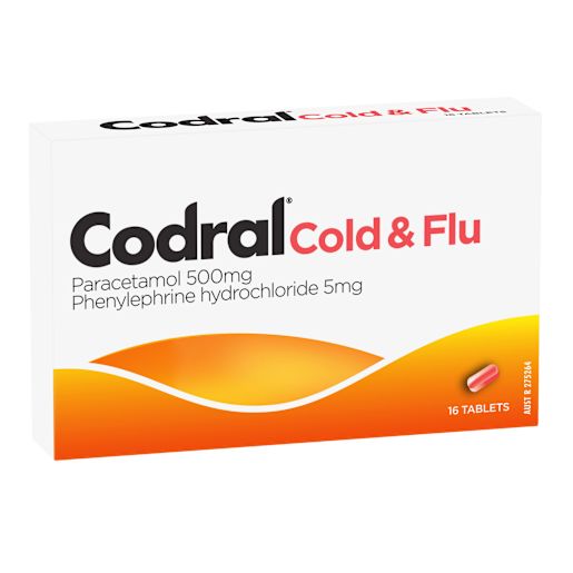 COLD & FLU TABLET 16S