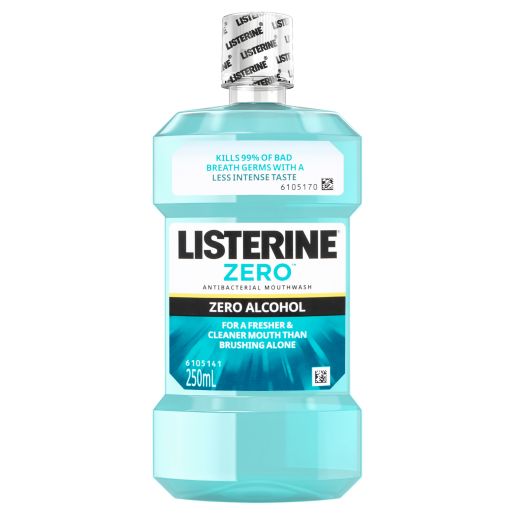 ZERO CLEAR MINT MOUTHWASH 250ML