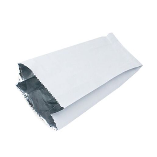 WHITE FOIL BAG WHITE 300X100X40 500S