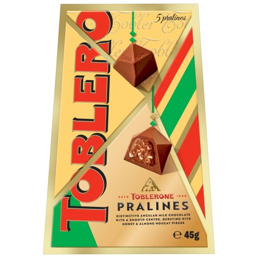 TOBLERONE PRALINES 45GM