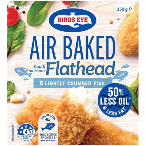 AIR BAKED FLATHEAD 250GM