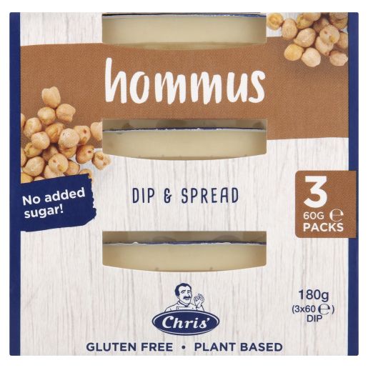 HOMESTYLE HOMMUS DIP 3X60GM