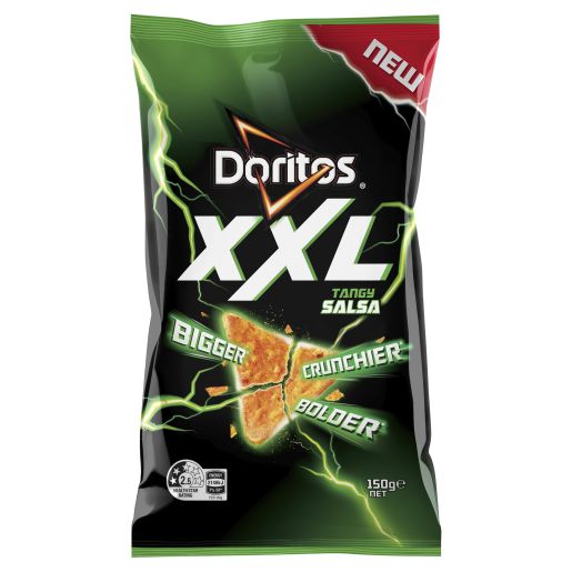 TANGY SALSA XXL CORN CHIPS 150GM