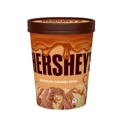 CHOCOLATE CARAMEL ICE CREAM TUB 1L